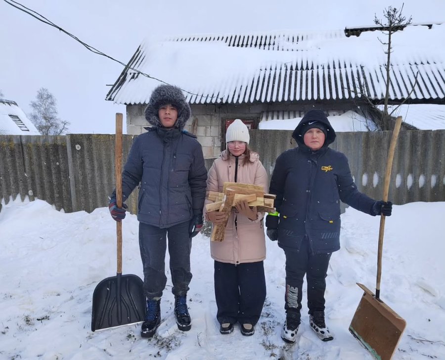 Добрые дела не боятся холода!